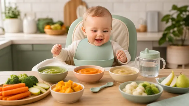 6 Aylık Bebek Beslenmesi Nasıl Olmalı? Örnek Menü kapak görseli