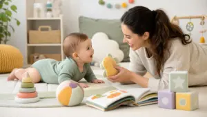 Bebekle Oynanabilecek Gelişim Destekleyici Oyunlar kapak görseli