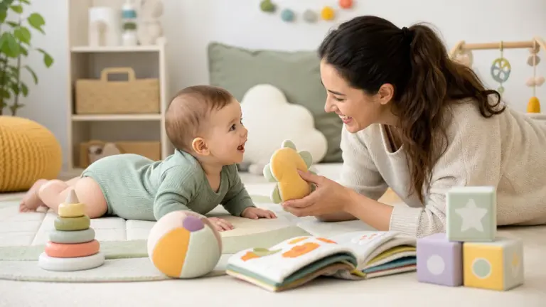 Bebekle Oynanabilecek Gelişim Destekleyici Oyunlar kapak görseli