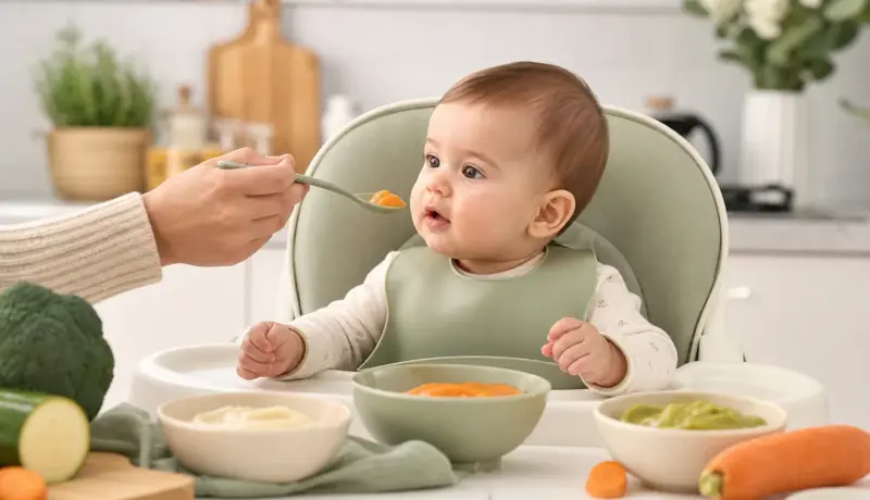 Bebeklerde Ek Gıdaya Ne Zaman Başlanır? kapak görseli