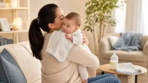 Bebeklerde Hıçkırık Neden Olur? Ne Zaman Geçer? kapak görseli