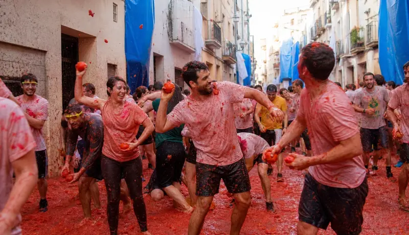 İspanya'daki Domates Festivali: La Tomatina