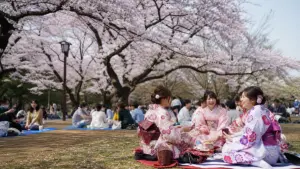 Japonya'da Kiraz Çiçeği Festivali ve Hanami Geleneği