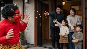 Japonya'da Setsubun Fasulye Atma Geleneği